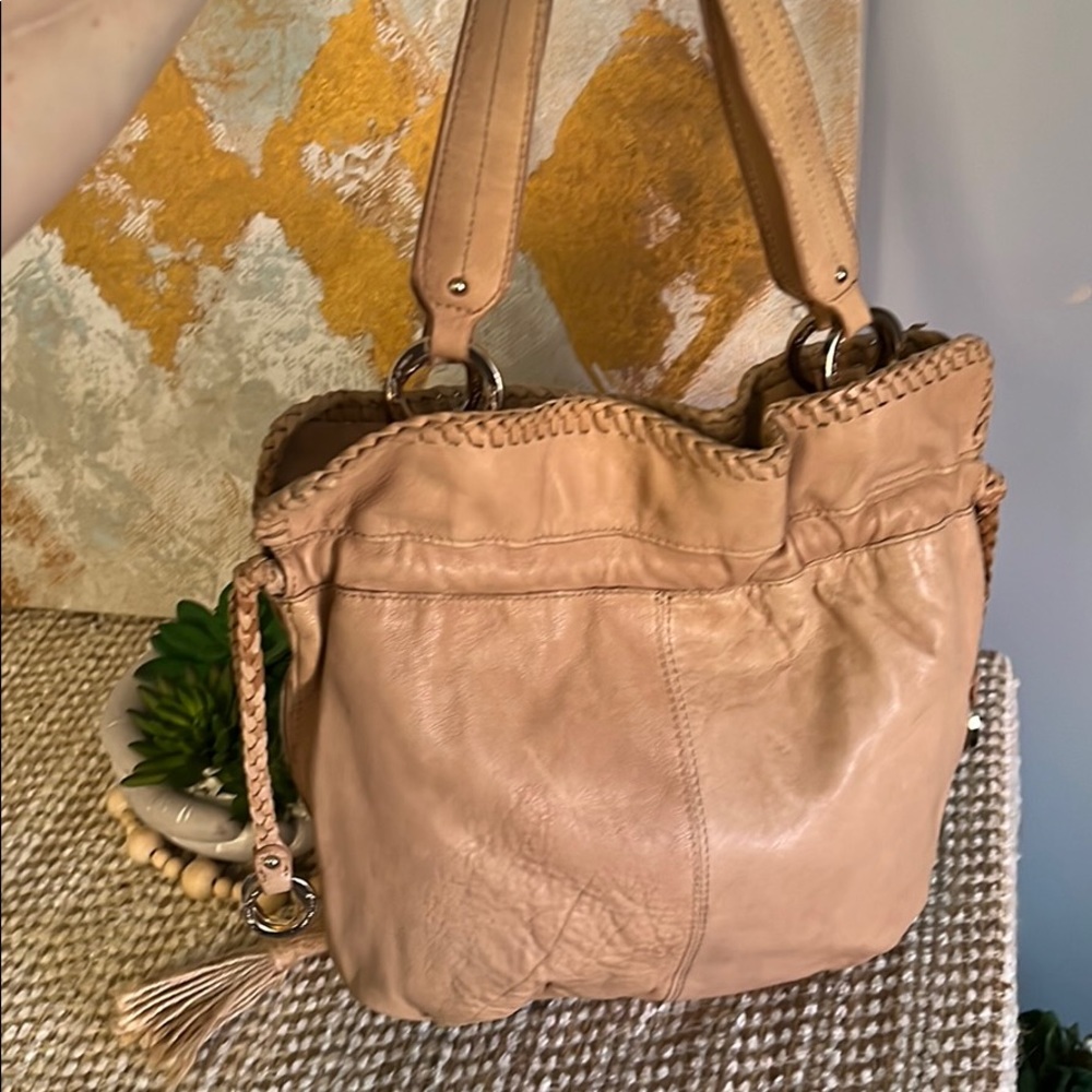 Tan Leather Purse